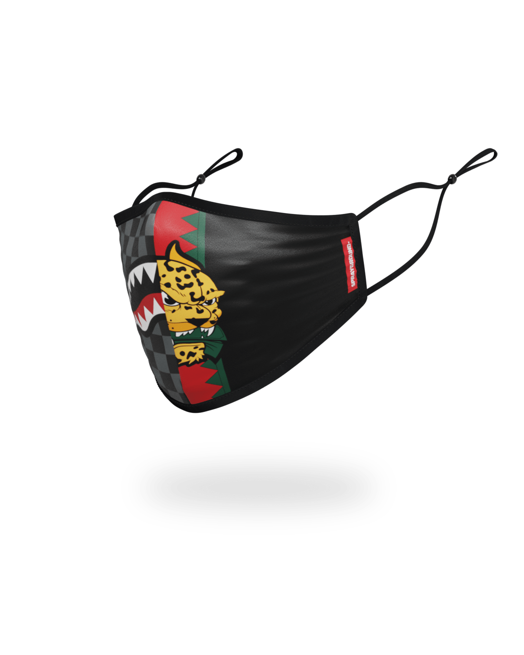 ADULT SPUCCI SPLIT FORM-FITTING FACE MASK - Image 2