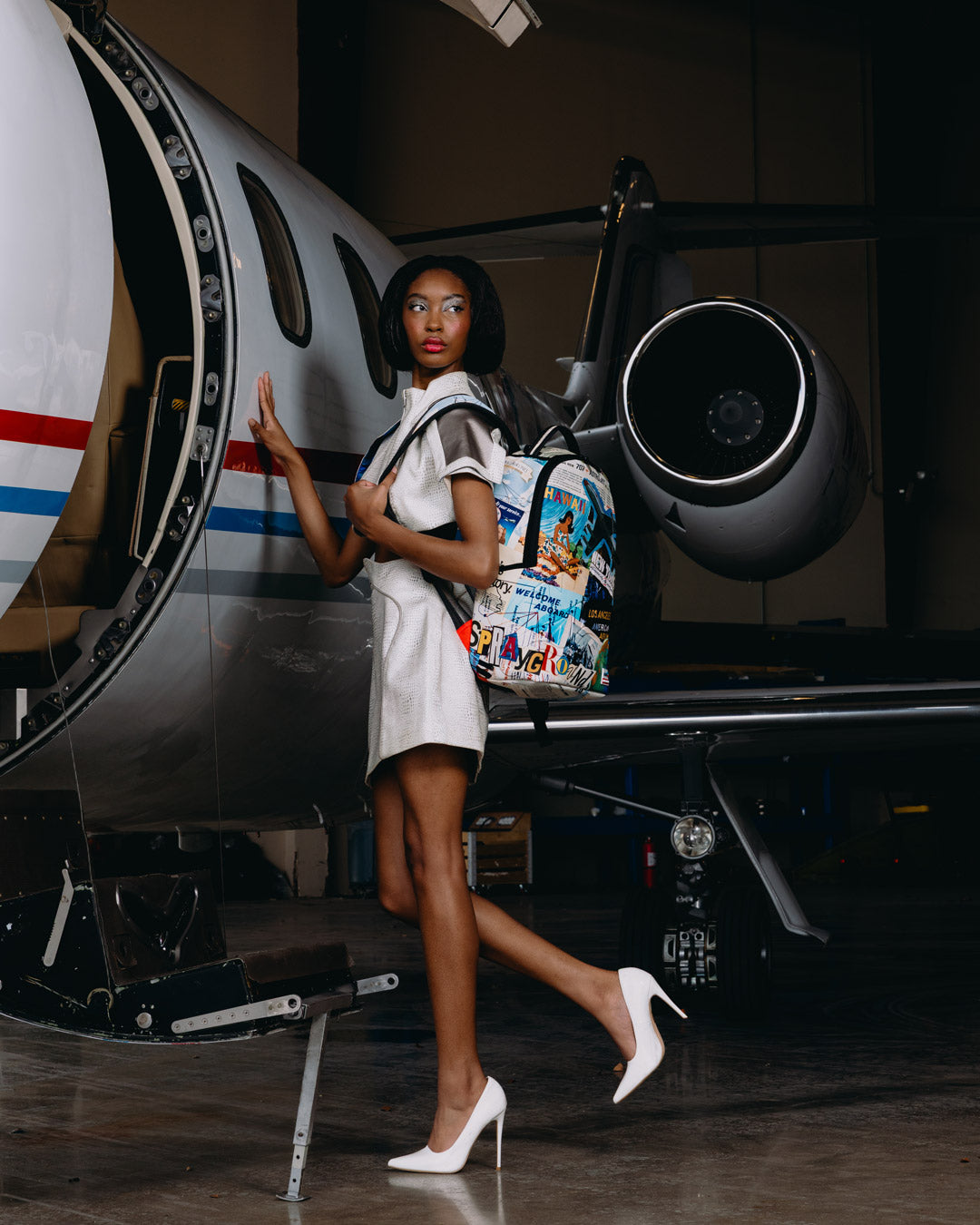 AMERICAN AIRLINES 100 YRS - WELCOME ABOARD BACKPACK - Image 8