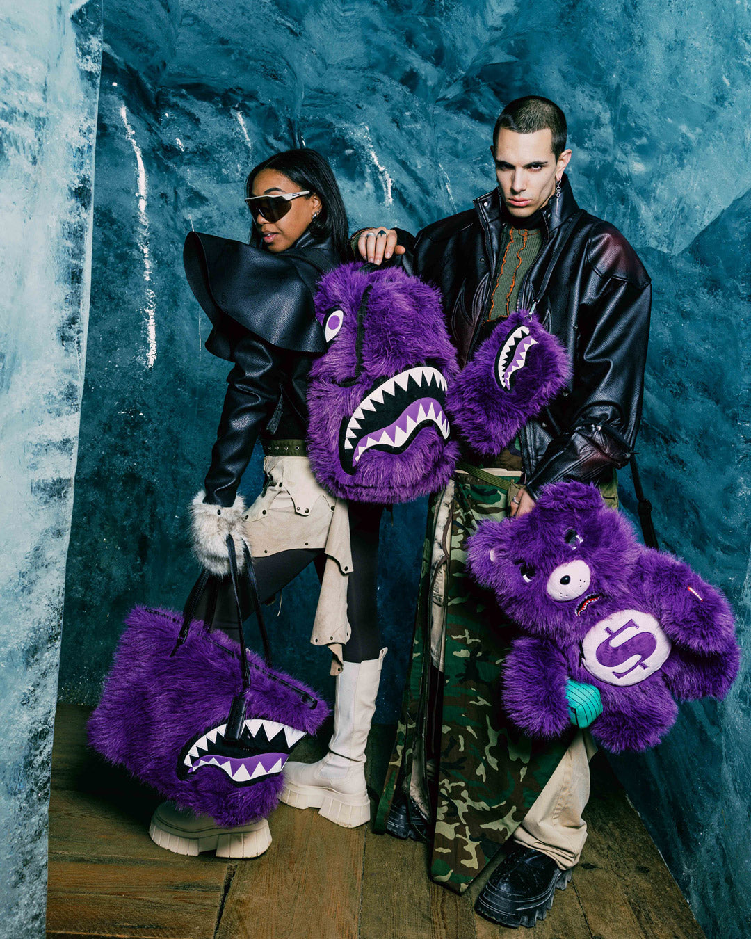 FURZILLA SHARK (PURP) TOTE - Image 10