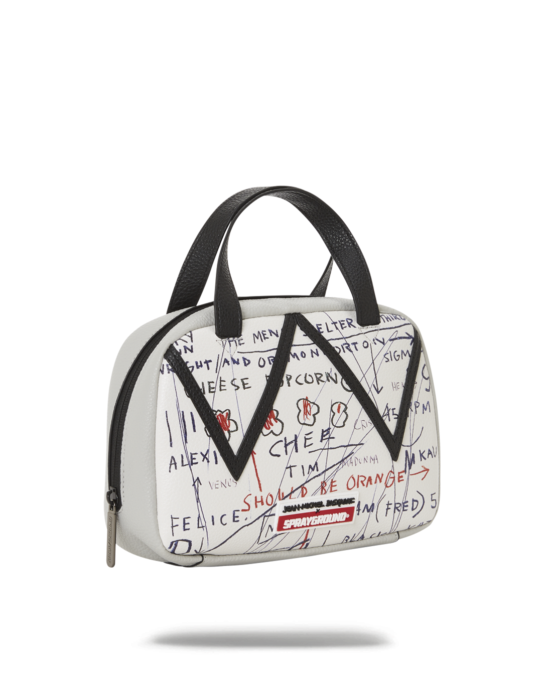 OFFICIAL BASQUIAT UNTITLED (CHEESE POPCORN) 1983 HANDBAG - Image 3