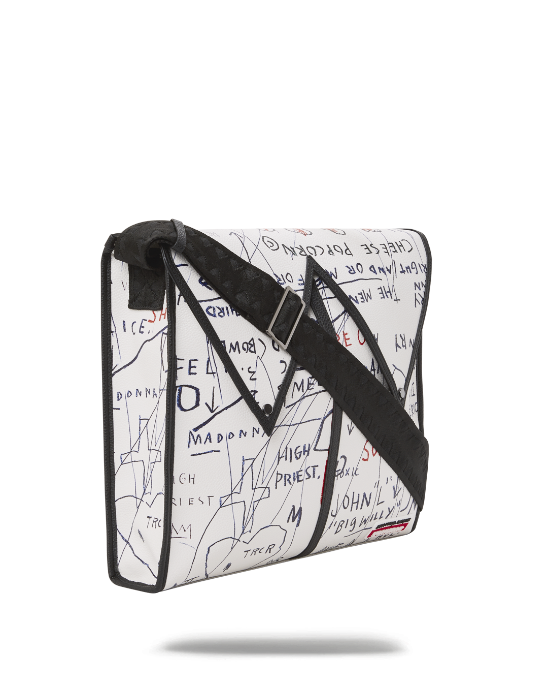 OFFICIAL BASQUIAT UNTITLED (CHEESE POPCORN) 1983 SLING MESSENGER - Image 3