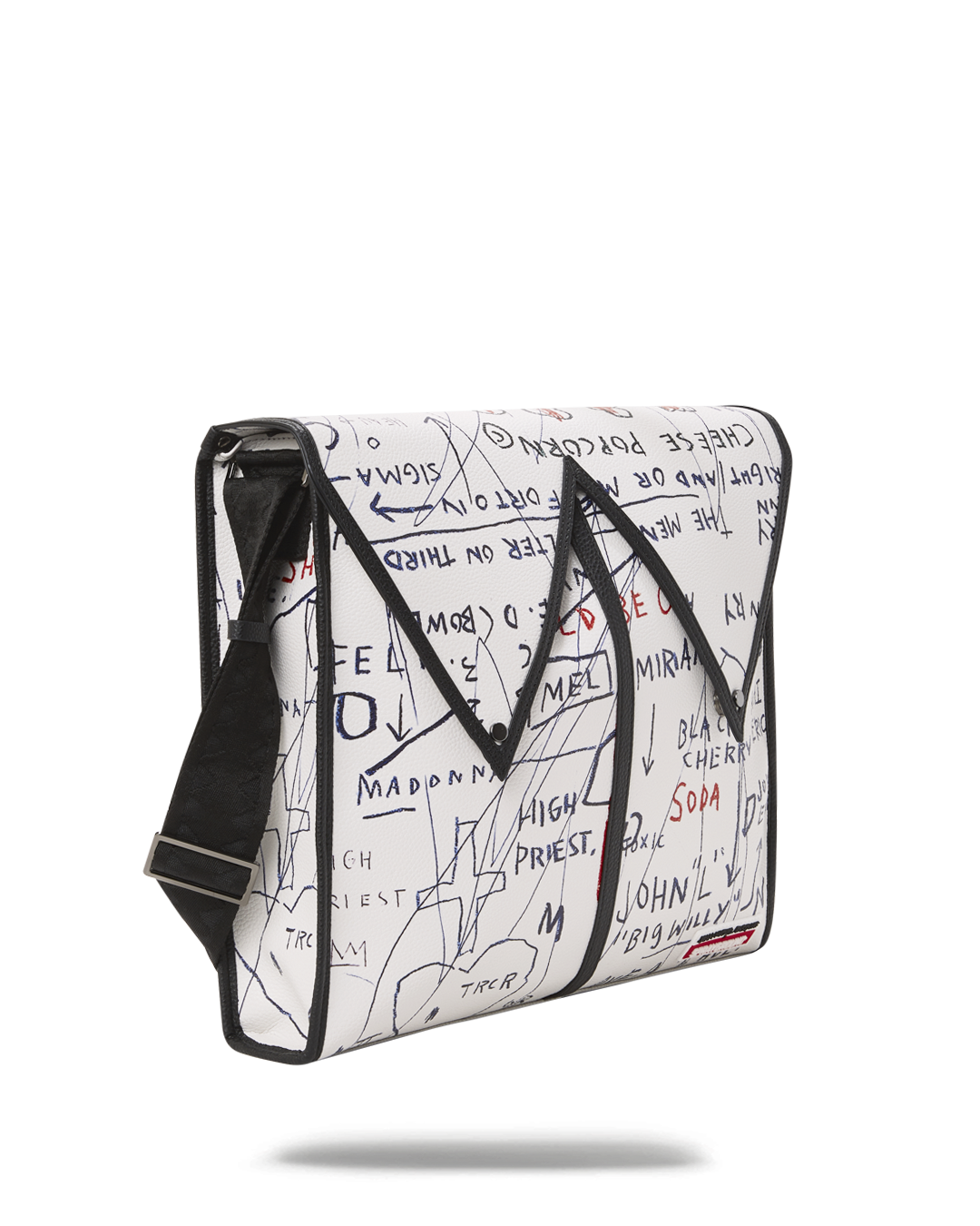 OFFICIAL BASQUIAT UNTITLED (CHEESE POPCORN) 1983 SLING MESSENGER - Image 9