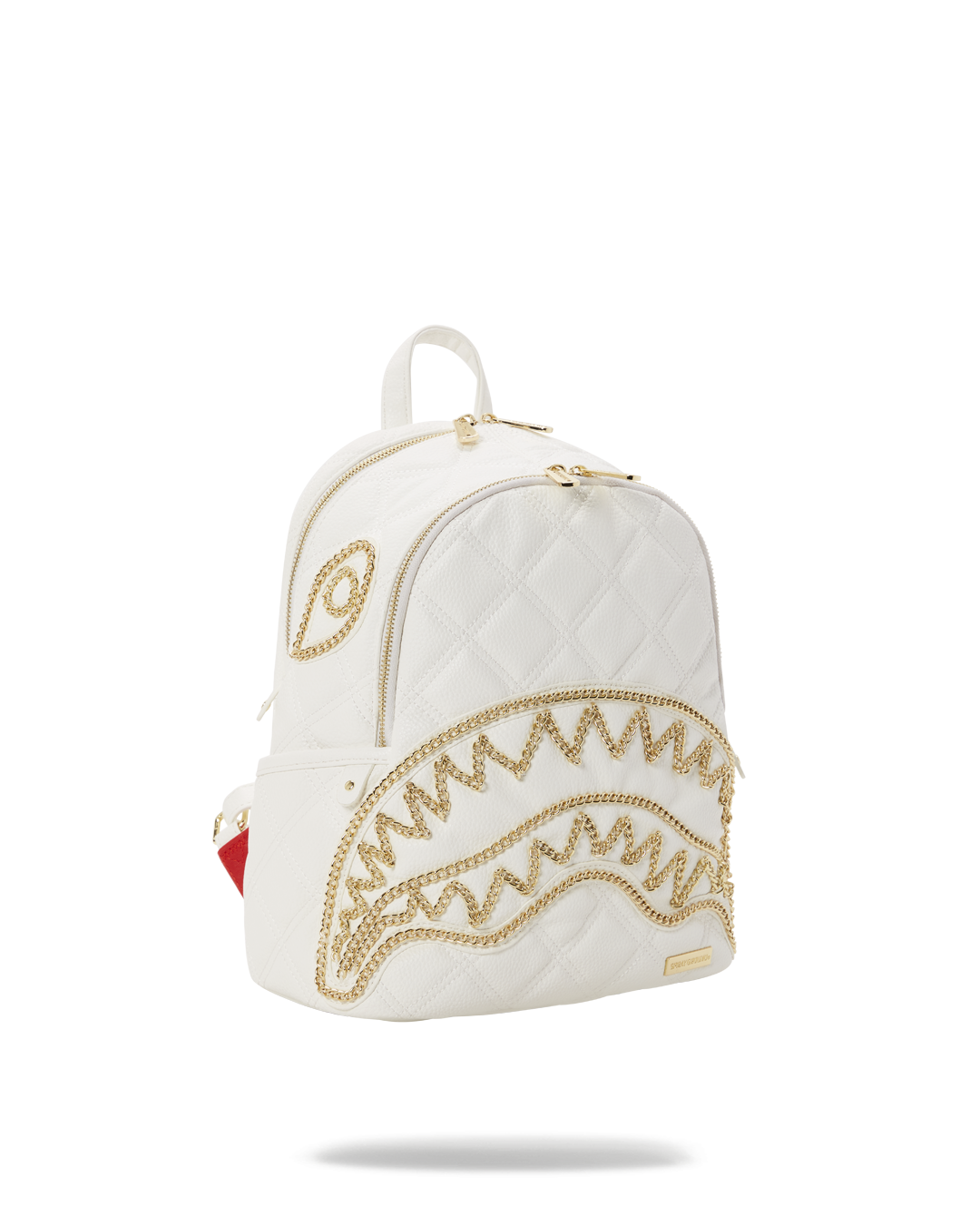 RIVIERA LE BLANC GOLD CHAIN SHARK SAVAGE BACKPACK - Image 3