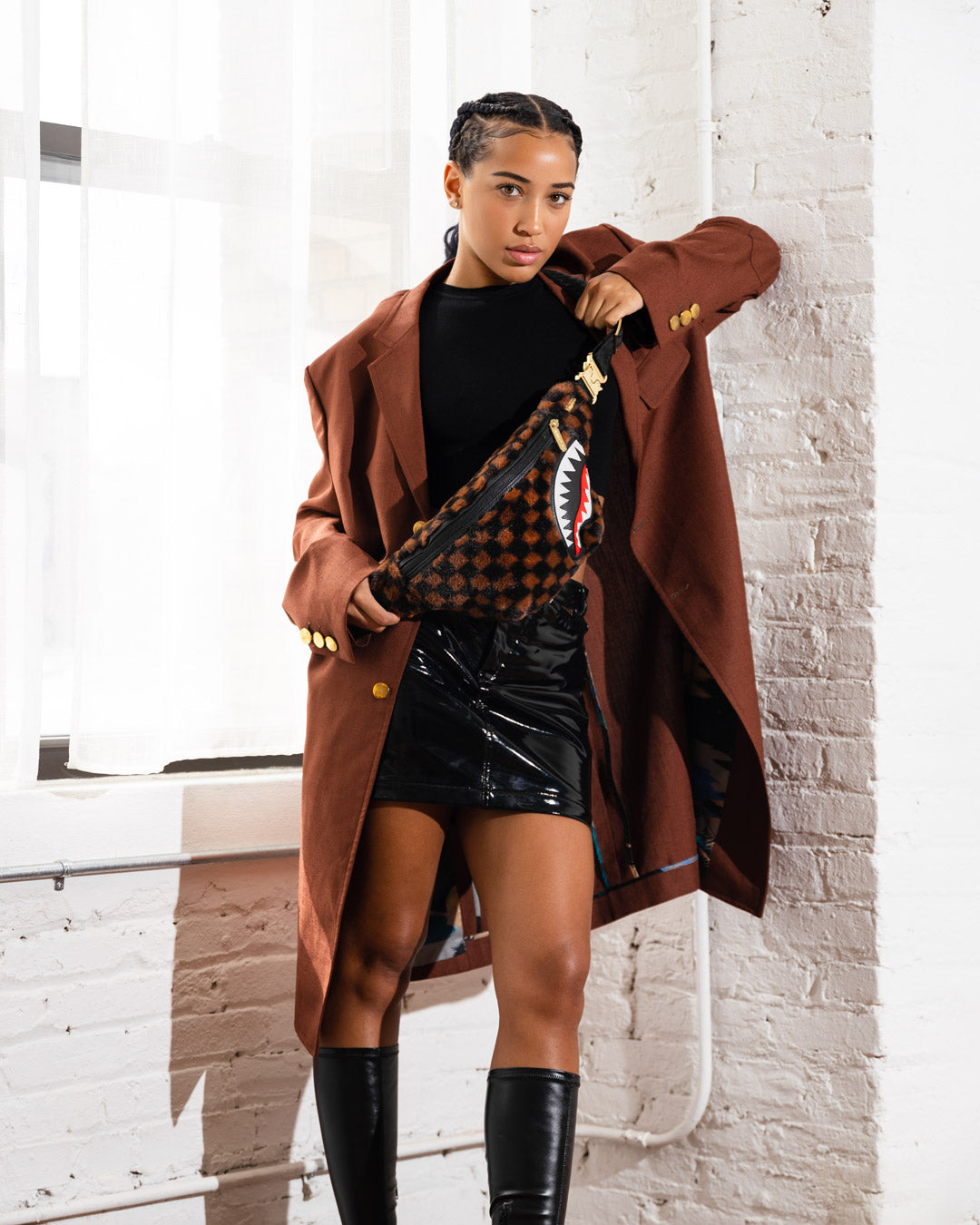 FURRR SHARKS IN PARIS SAVVY CROSSBODY - Image 2