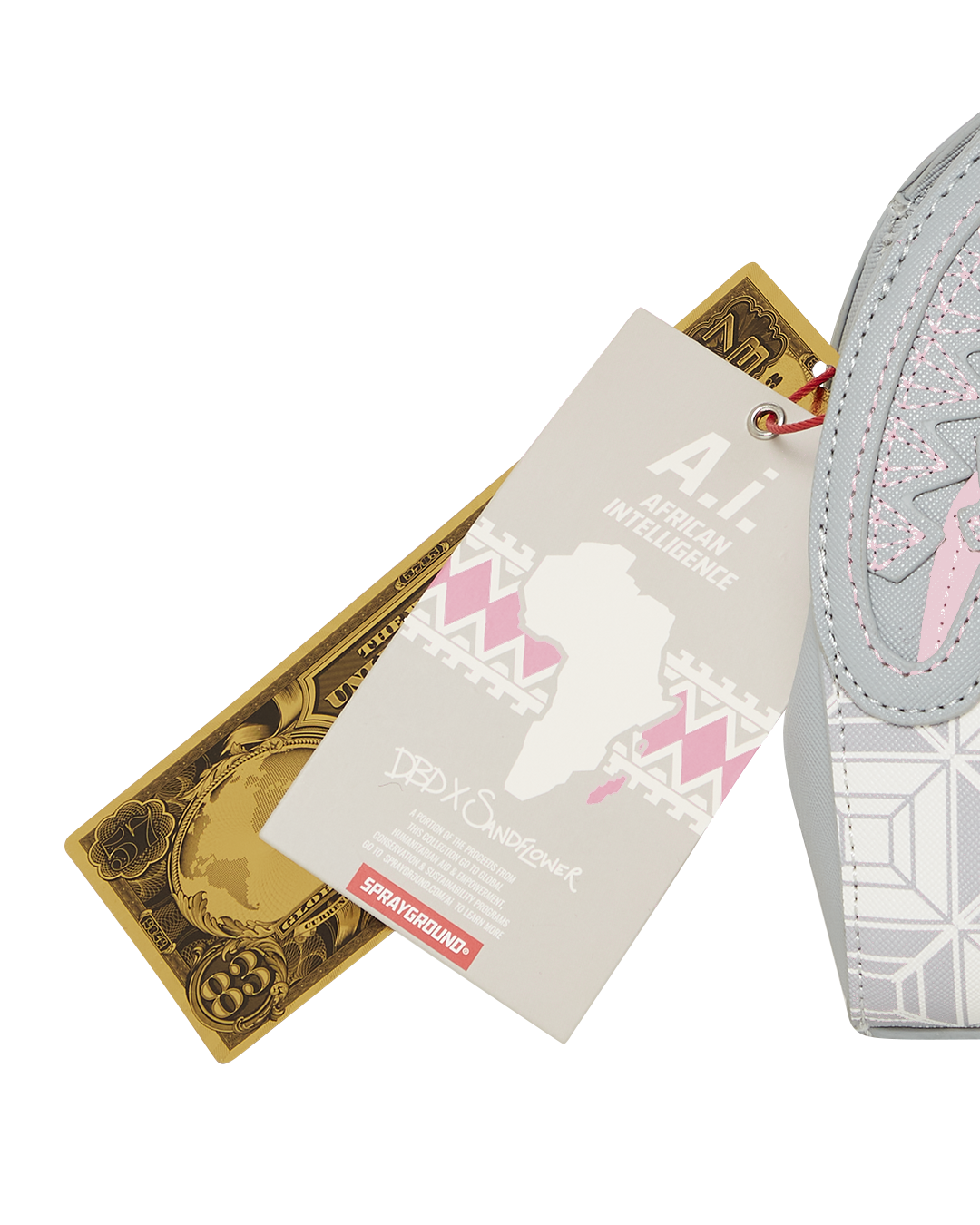 A.I.8 AFRICAN INTELLIGENCE BOOKED & BUSY SHARK HANDBAG - Image 15