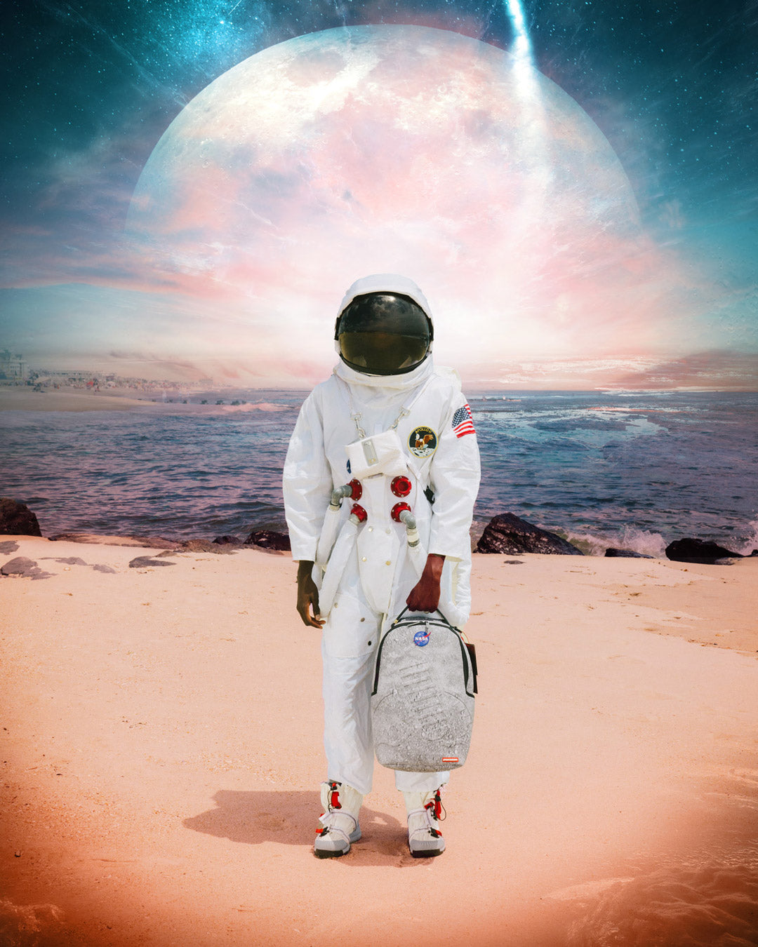 STEP INTO THE FUTURE - NASA COLLAB MOON SHARK 3D MOLDED - Image 2