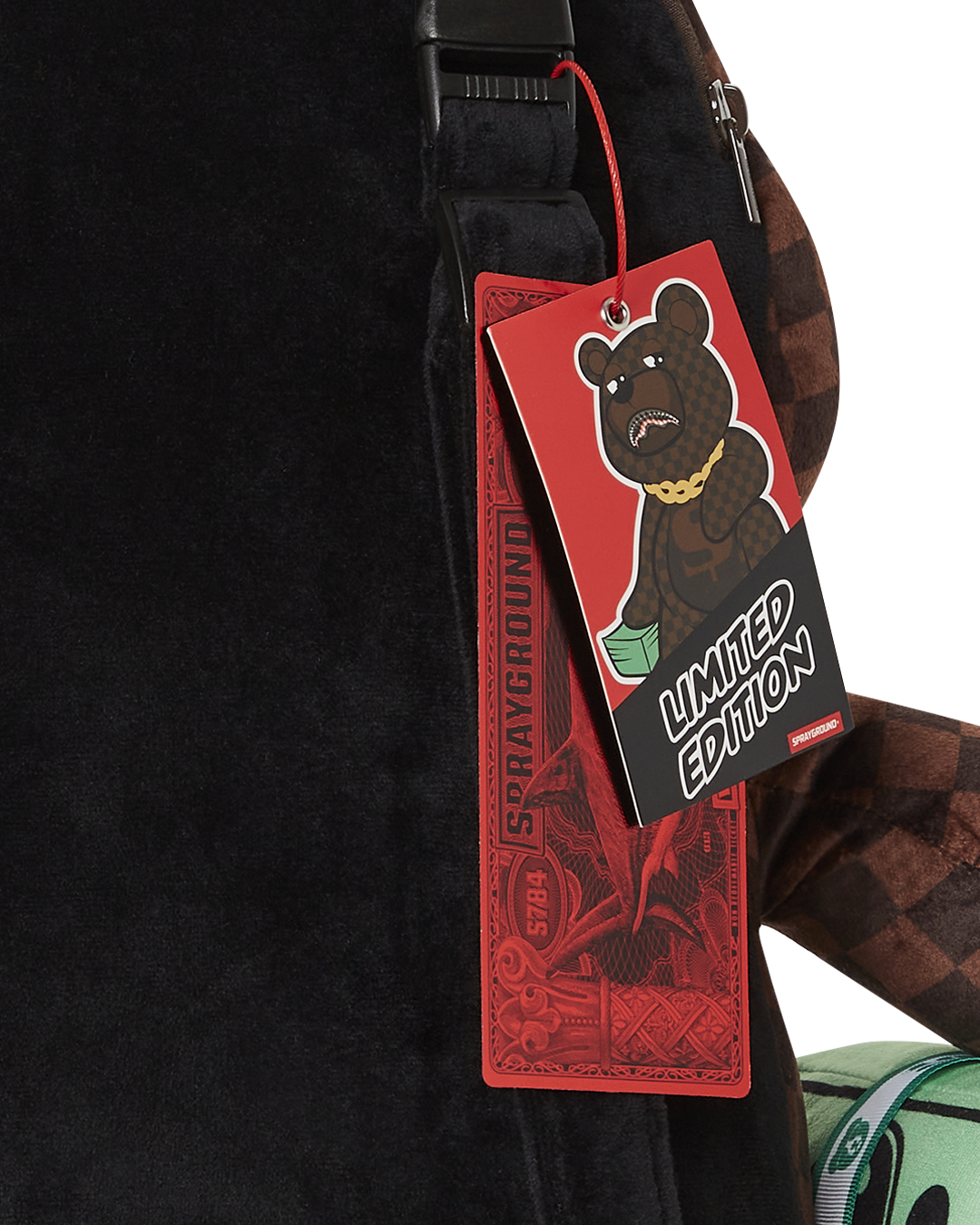 LENTICULAR EFFECTS MONEYBEAR TEDDYBEAR BACKPACK - Image 13