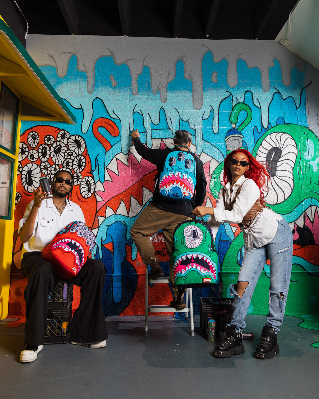 JORGE RODRIGUEZ THE ARTIST COLLAB BOB SHARK BACKPACK - Image 12