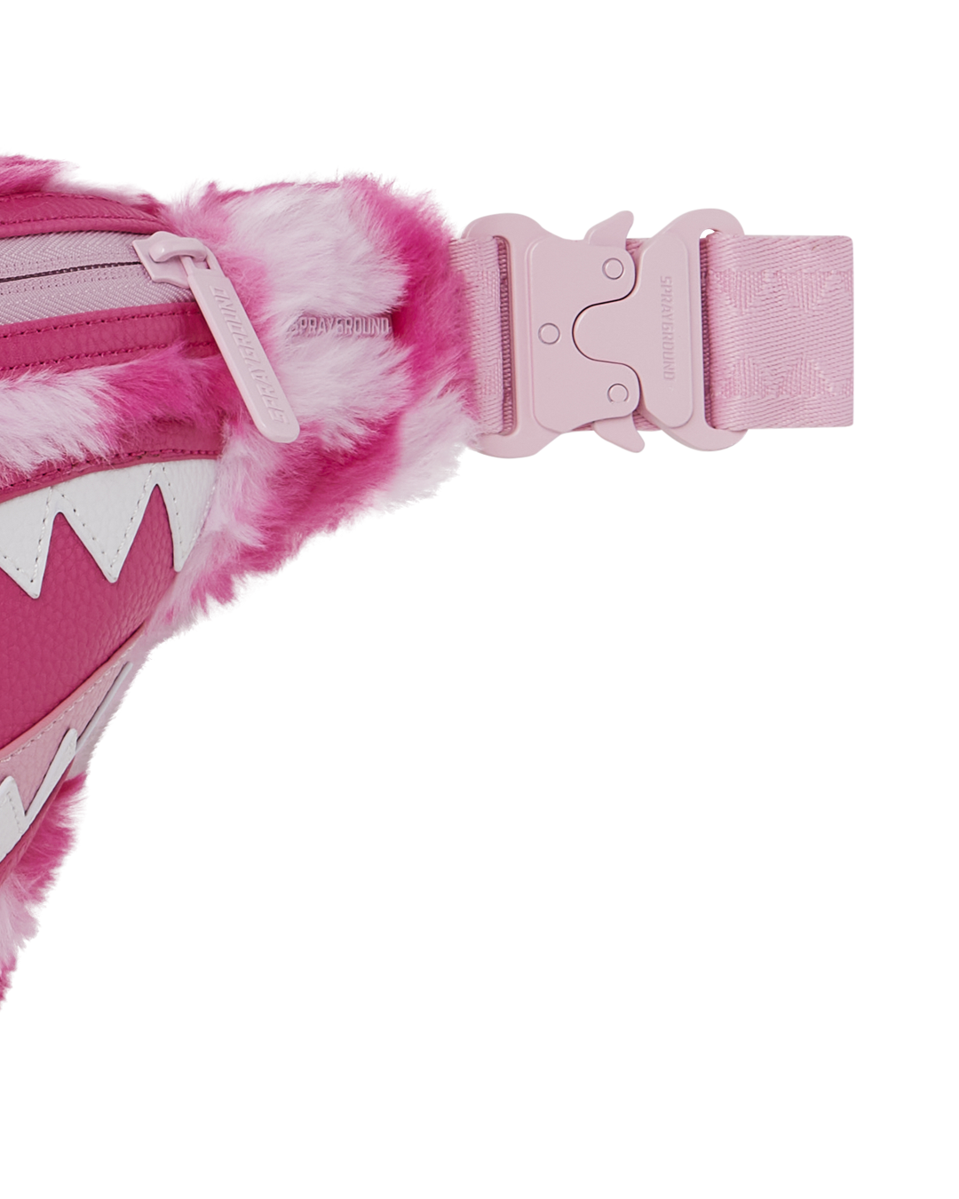 FURZILLA SHARK (PINK CHECK) SAVVY CROSSBODY - Image 5