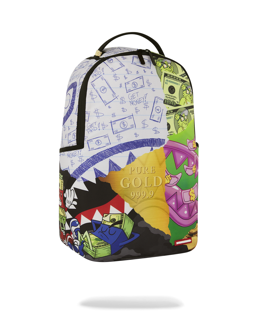 MEAN MONEY COLLAGE BACKPACK - Image 5