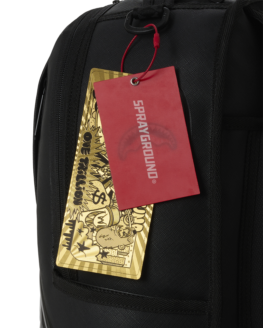 GLOSSY BOSSY - BLK METALLIC BACKPACK - Image 13