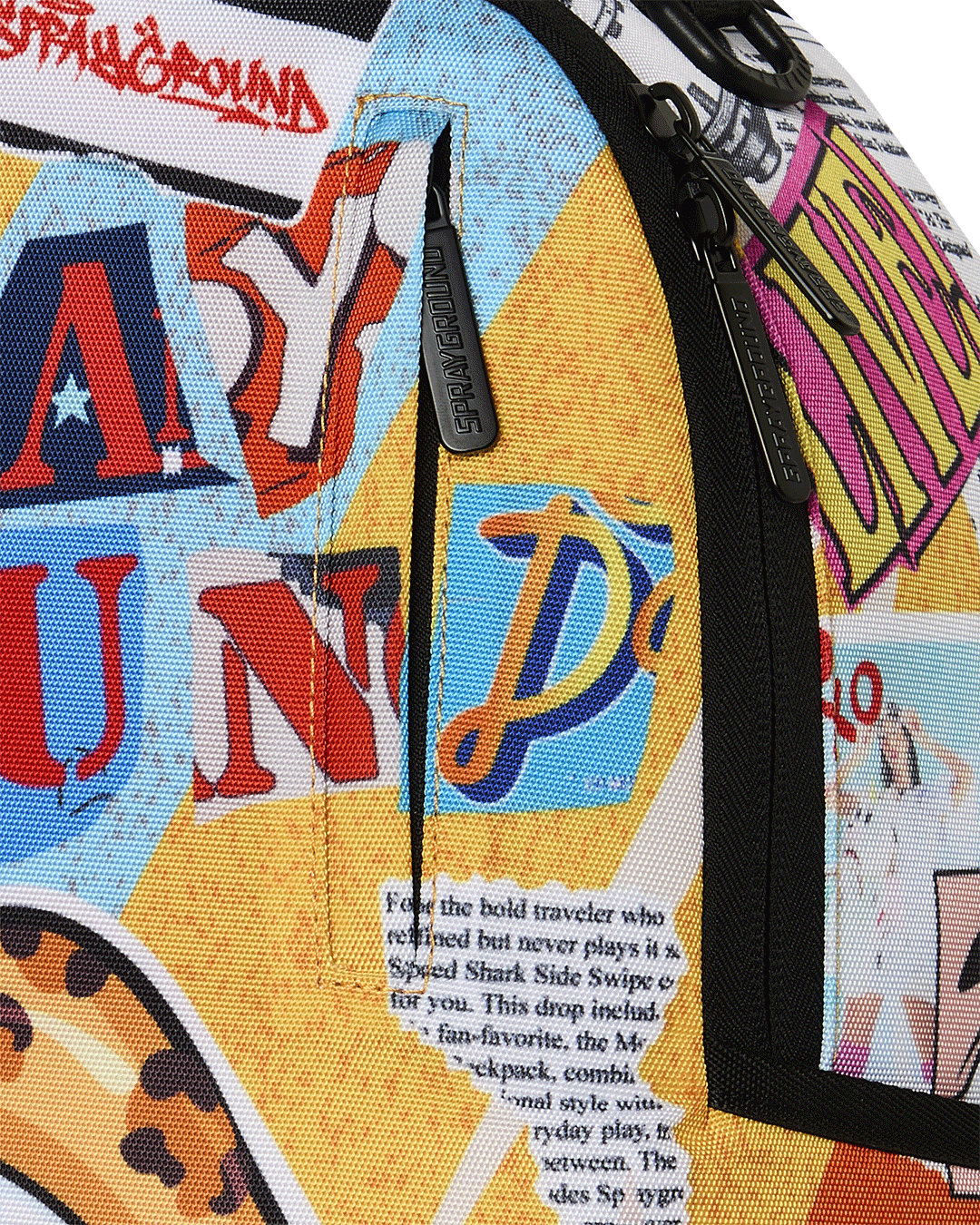 COLLAGE OF FUN BACKPACK - Image 7