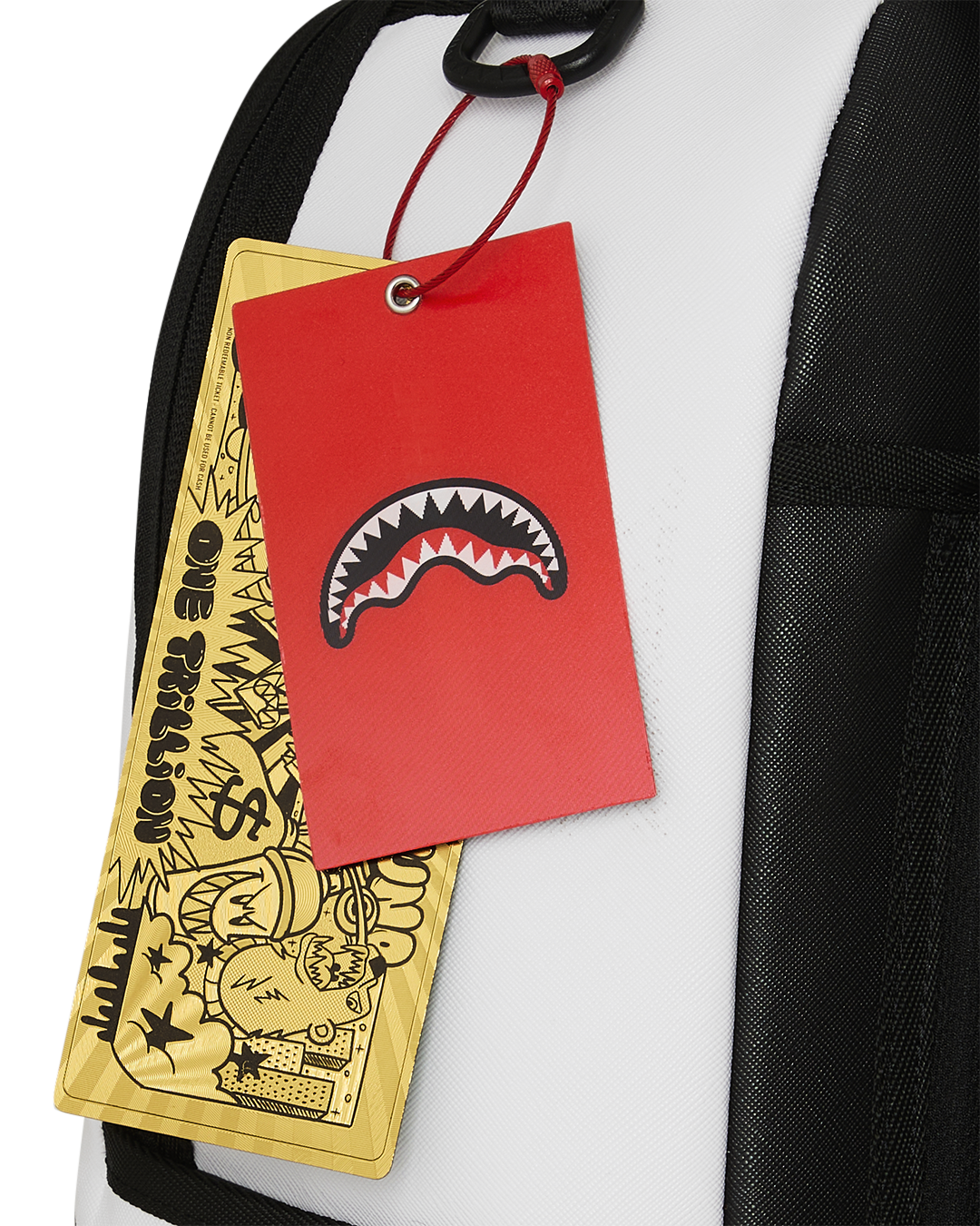 SHARK CENTRAL BUBBLE SHARK (WHT) BACKPACK - Image 8