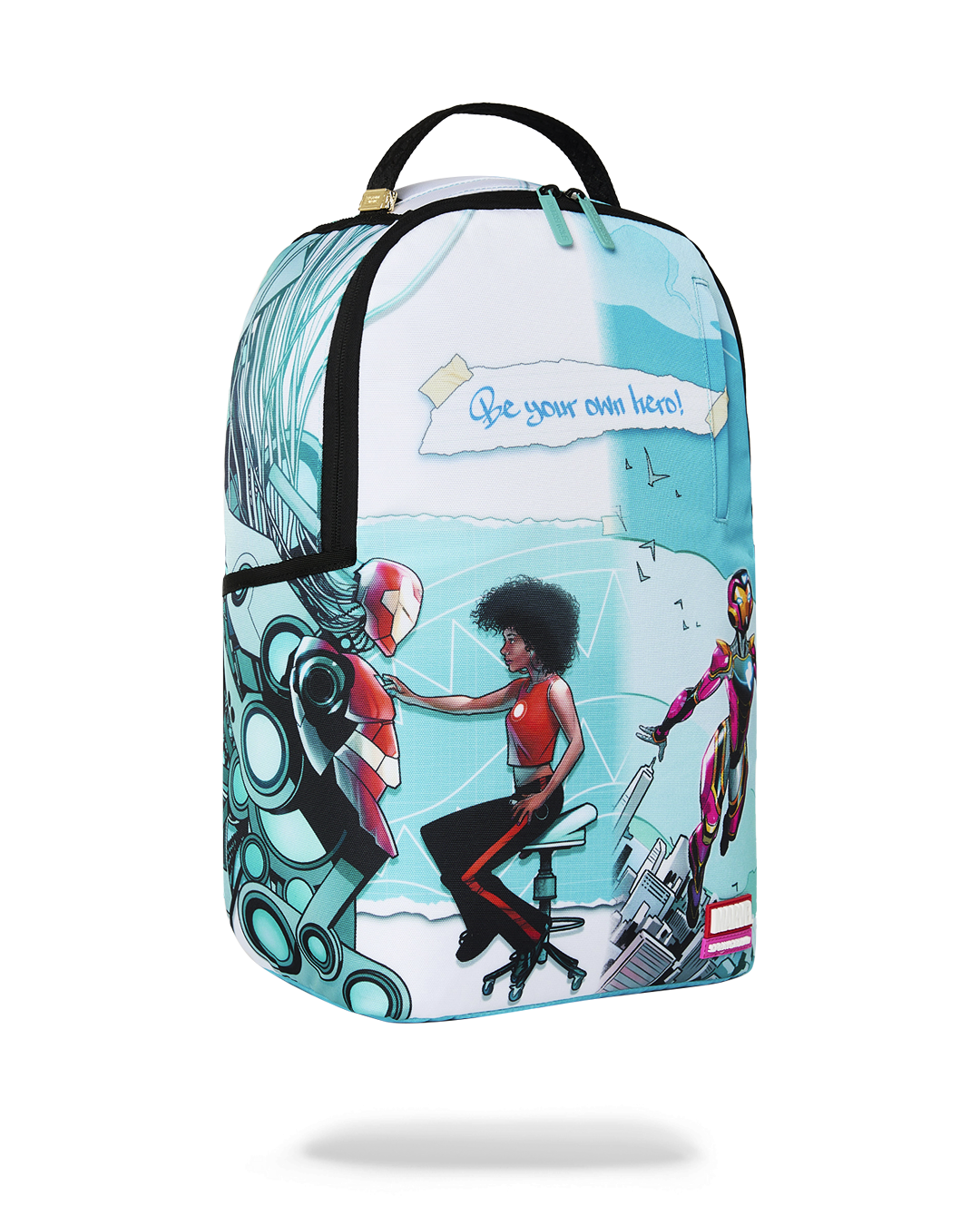 MARVEL IRON HEART OFFICIAL COLLAB - BE YOUR OWN HERO BACKPACK - Image 2