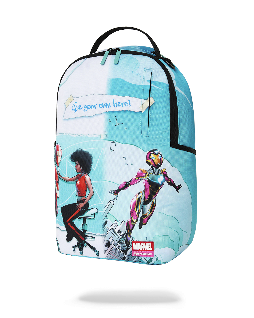 MARVEL IRON HEART OFFICIAL COLLAB - BE YOUR OWN HERO BACKPACK - Image 5