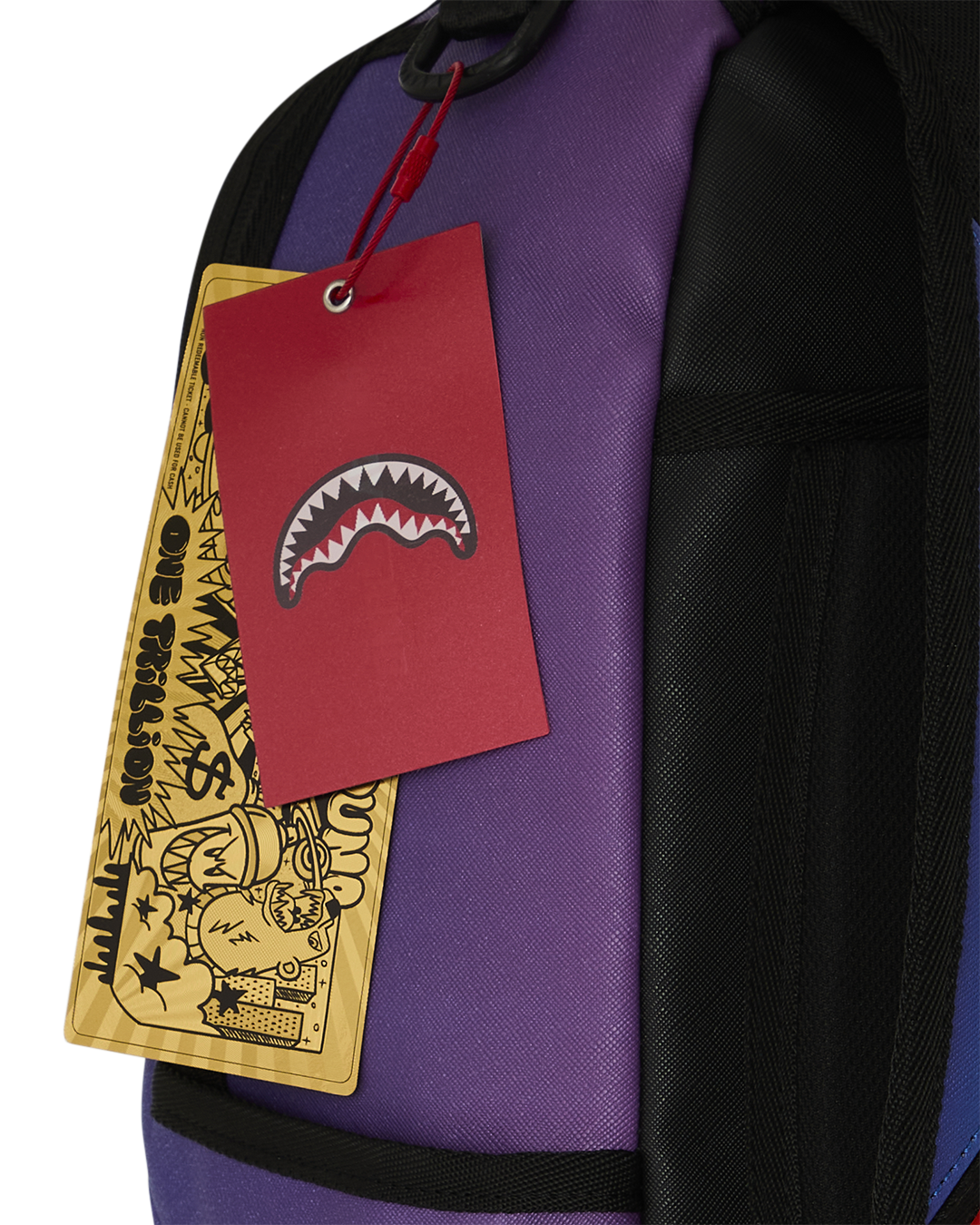 SHARK CENTRAL ALL STAR (BLUE IRIDESCENT) BACKPACK - Image 13