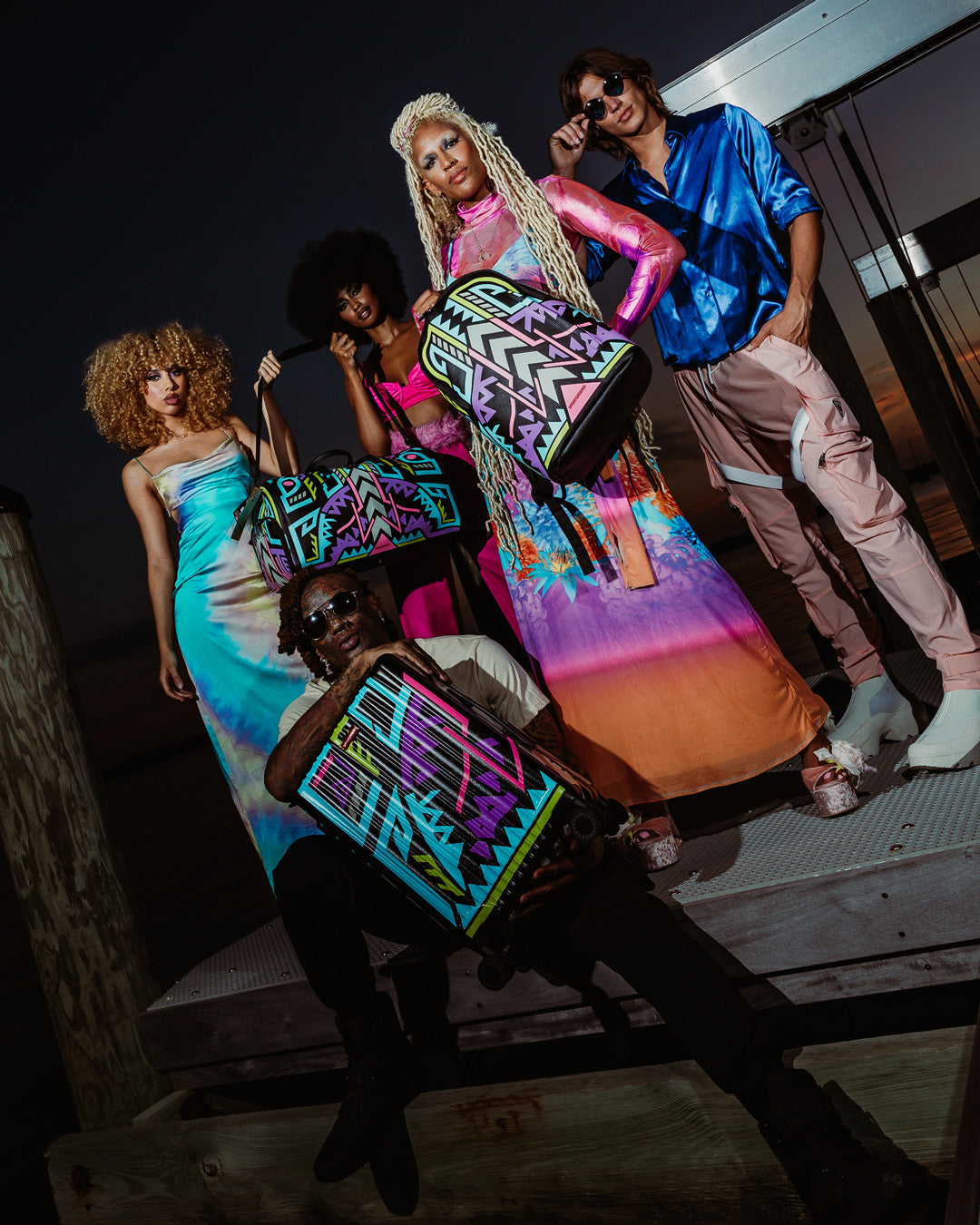 A.I. PATH TO THE FUTURE III HARDSHELL CARRY-ON LUGGAGE ?C SANDFLOWER COLLAB - Image 12