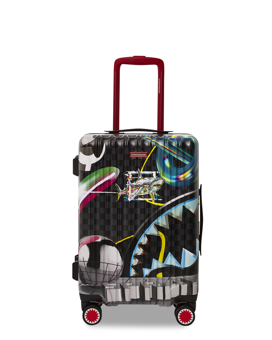 MIND TRIP SHARK DOSE SHARKNAUTICS HARDSHELL CARRY-ON LUGGAGE - Image 3