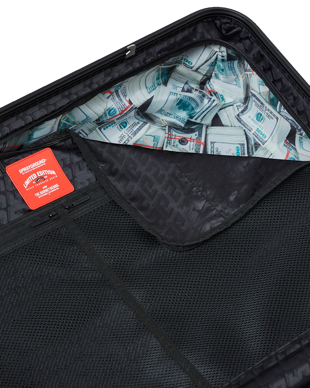 REALITY CHECK SHARKITECTURE FULL-SIZE JETBLACK LUGGAGE (GUNMETAL HARDWARE) - Image 16