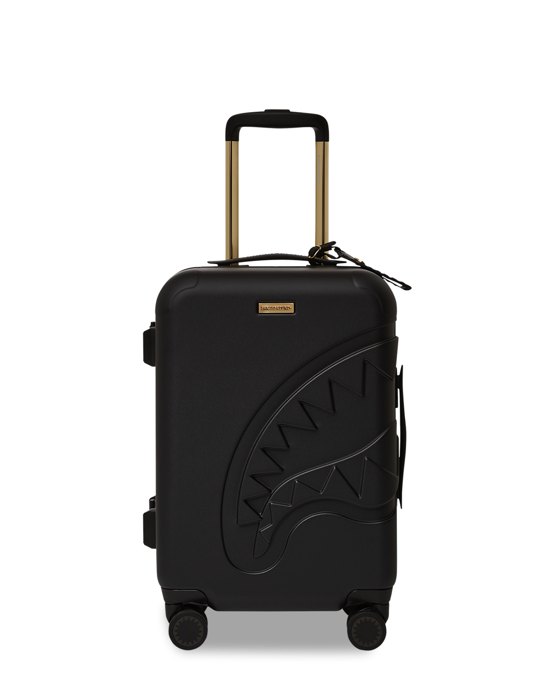 REALITY CHECK SHARKITECTURE CARRY-ON JETBLACK LUGGAGE (GOLD HARDWARE) - Image 3