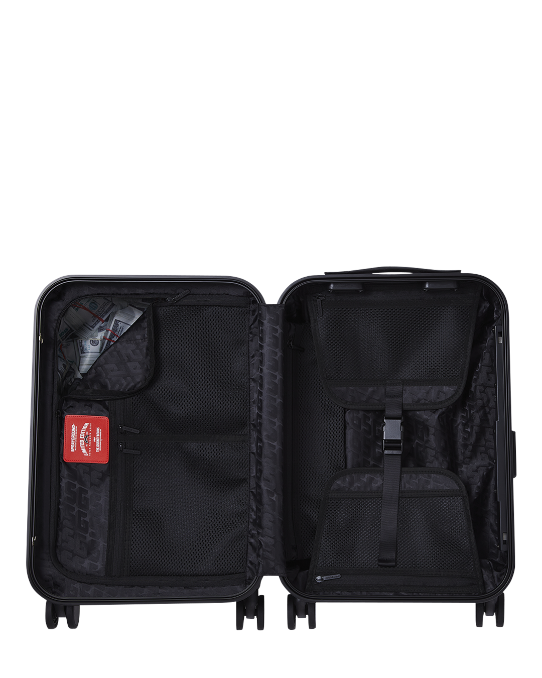 REALITY CHECK SHARKITECTURE CARRY-ON JETBLACK LUGGAGE (GOLD HARDWARE) - Image 19