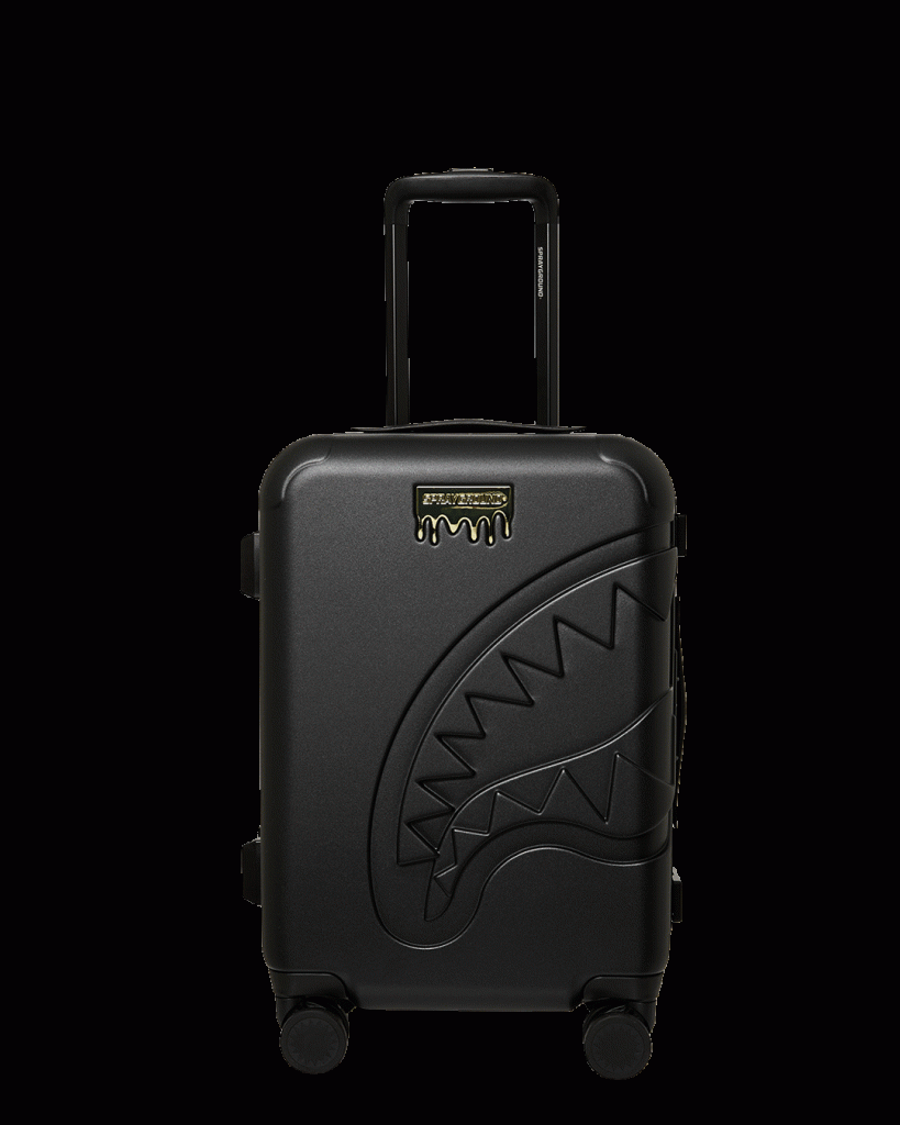 GOLD BRICK DRIP CARRY-ON LUGGAGE