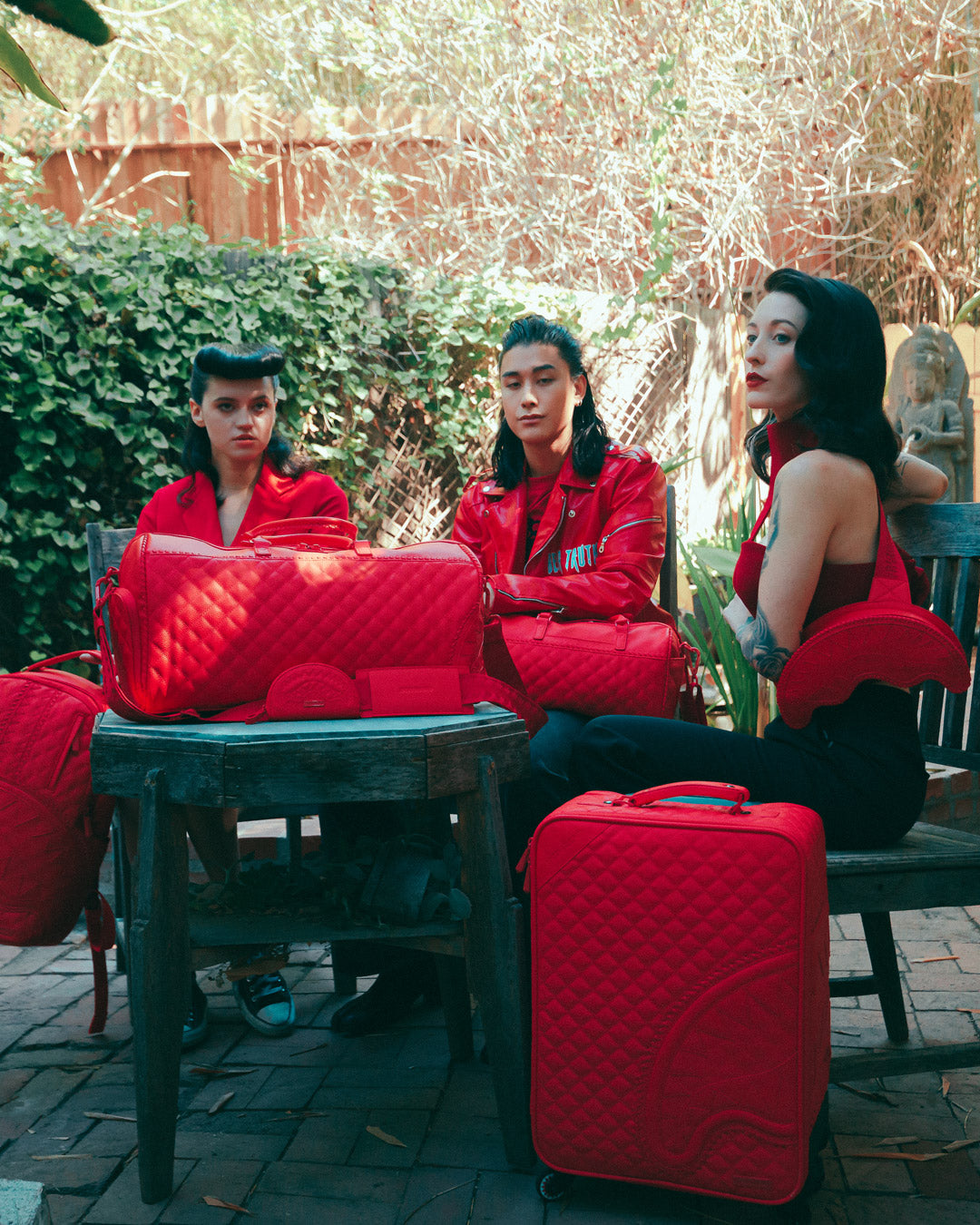 RED RIVIERA EMPEROR DUFFLE - Image 8