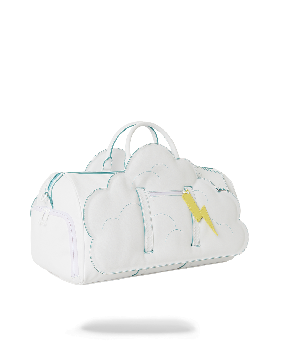 CLOUDY WITH A CHANCE OF SHARK DUFFLE - Image 3
