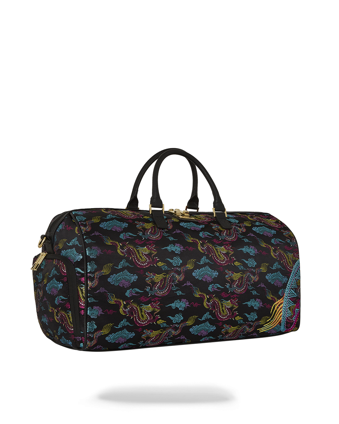 EMBROIDERED DRAGONS DUFFLE - Image 3