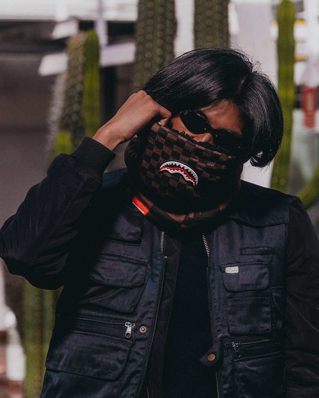 XTC SHARKS IN PARIS NECK WARMER - Image 2