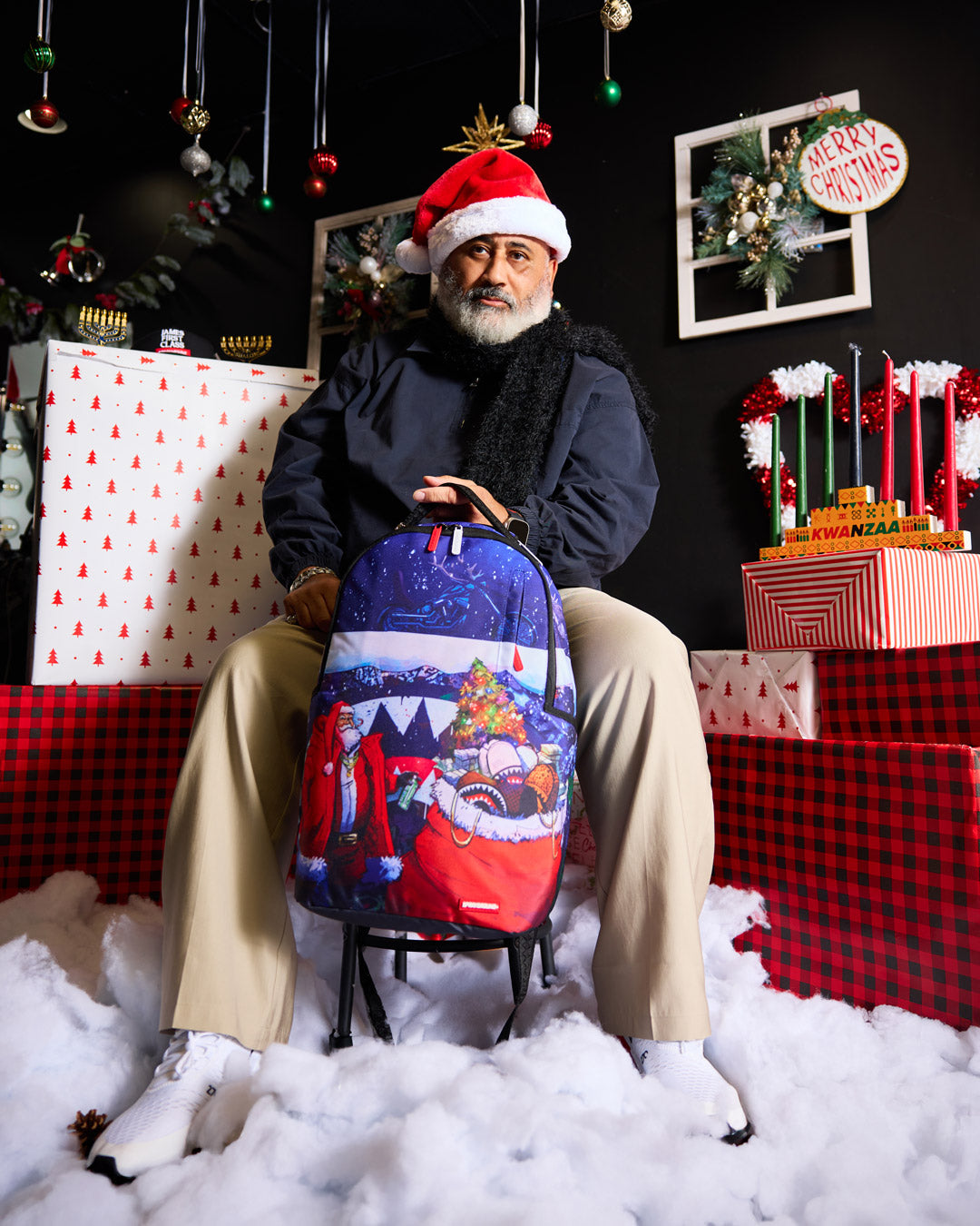 SANTA BIG BAG STACKS BACKPACK - Image 2