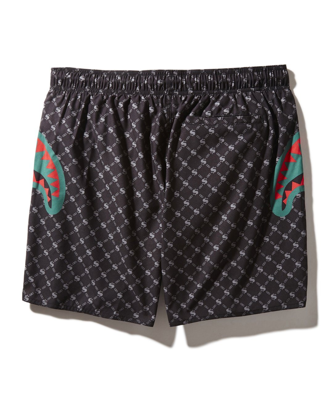 MIDNIGHT MONEY PATTERN SHOTO SWIM TRUNKS - Image 3