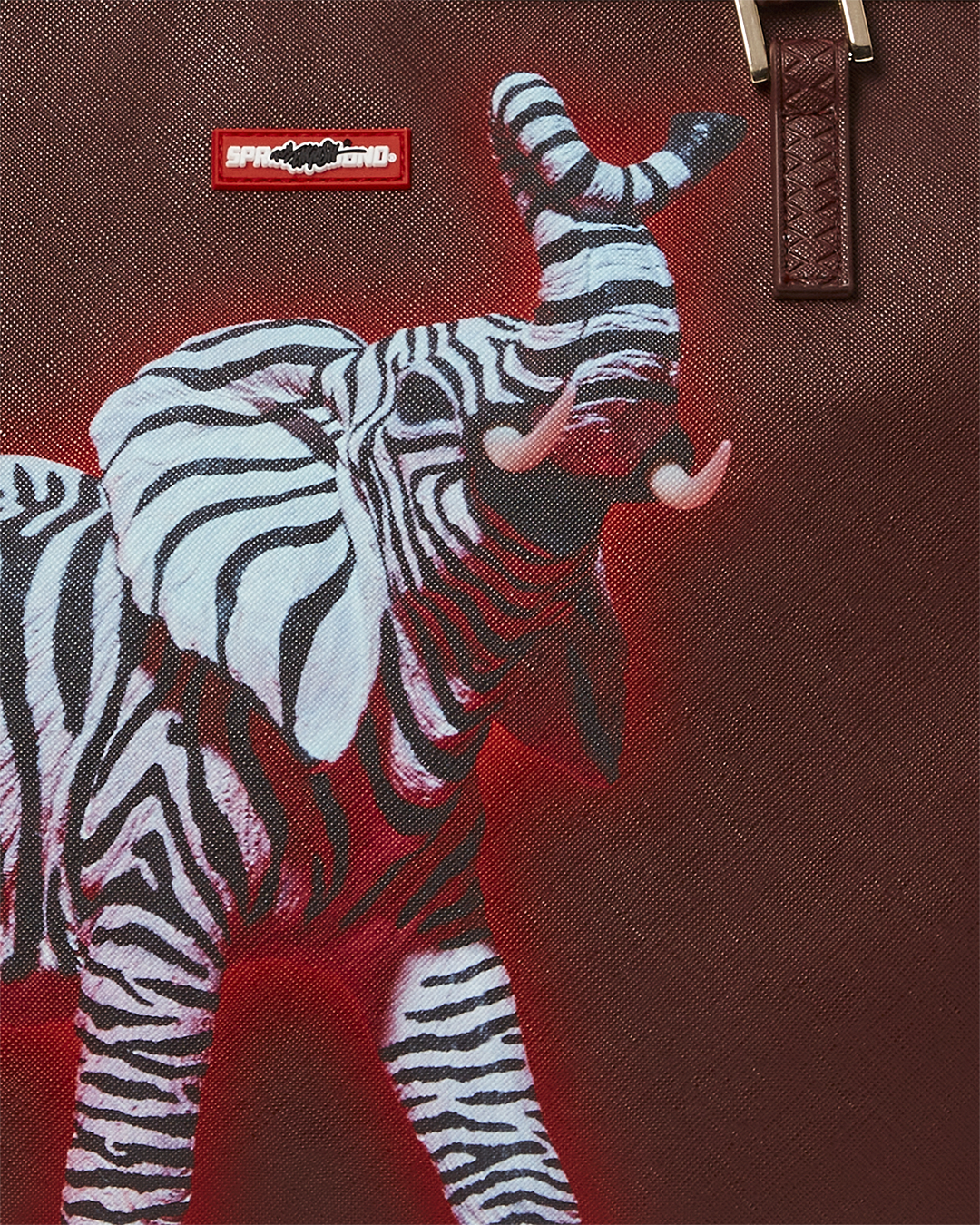 ZEBRA ELEPHANT RON ENGLISH COLLAB TOTE - Image 10