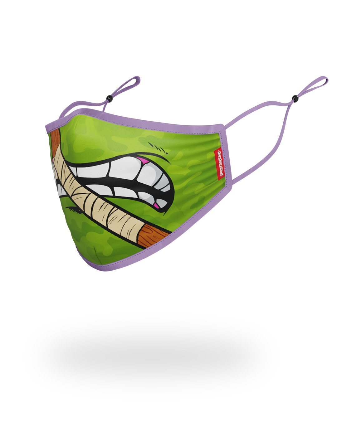 ADULT TMNT: DONATELLO SHARK FORM FITTING FACE-COVERING - Image 2
