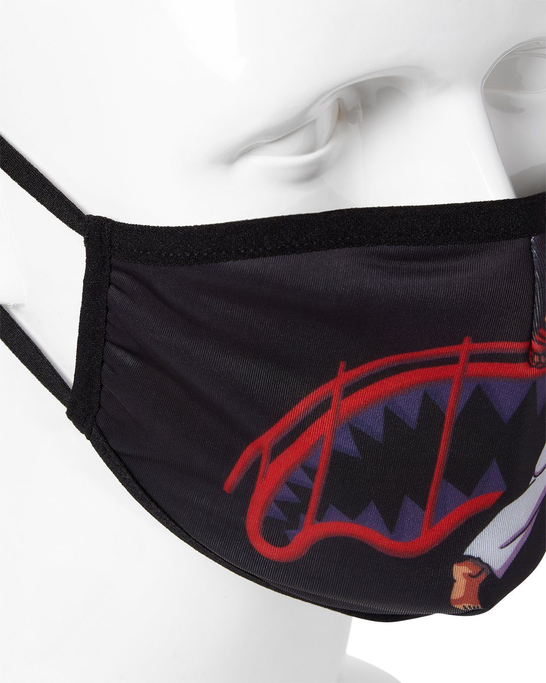 ADULT STREET FIGHTER RYU SHARK FORM FITTING FACE-COVERING - Image 4