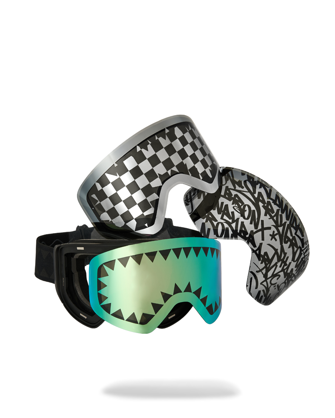 THE STREET MOUNTAIN SKI GOGGLES (INTERCHANGEABLE 3 LENSES) - Image 5