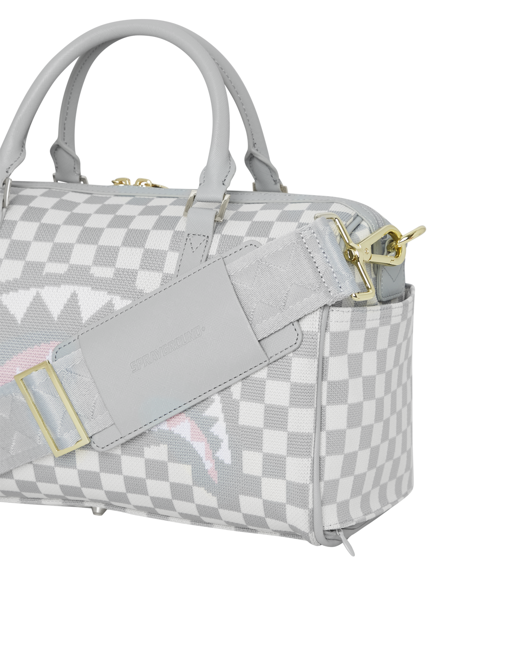 KNIT SHARKS IN PARIS IN CREAM MINI DUFFLE - Image 9