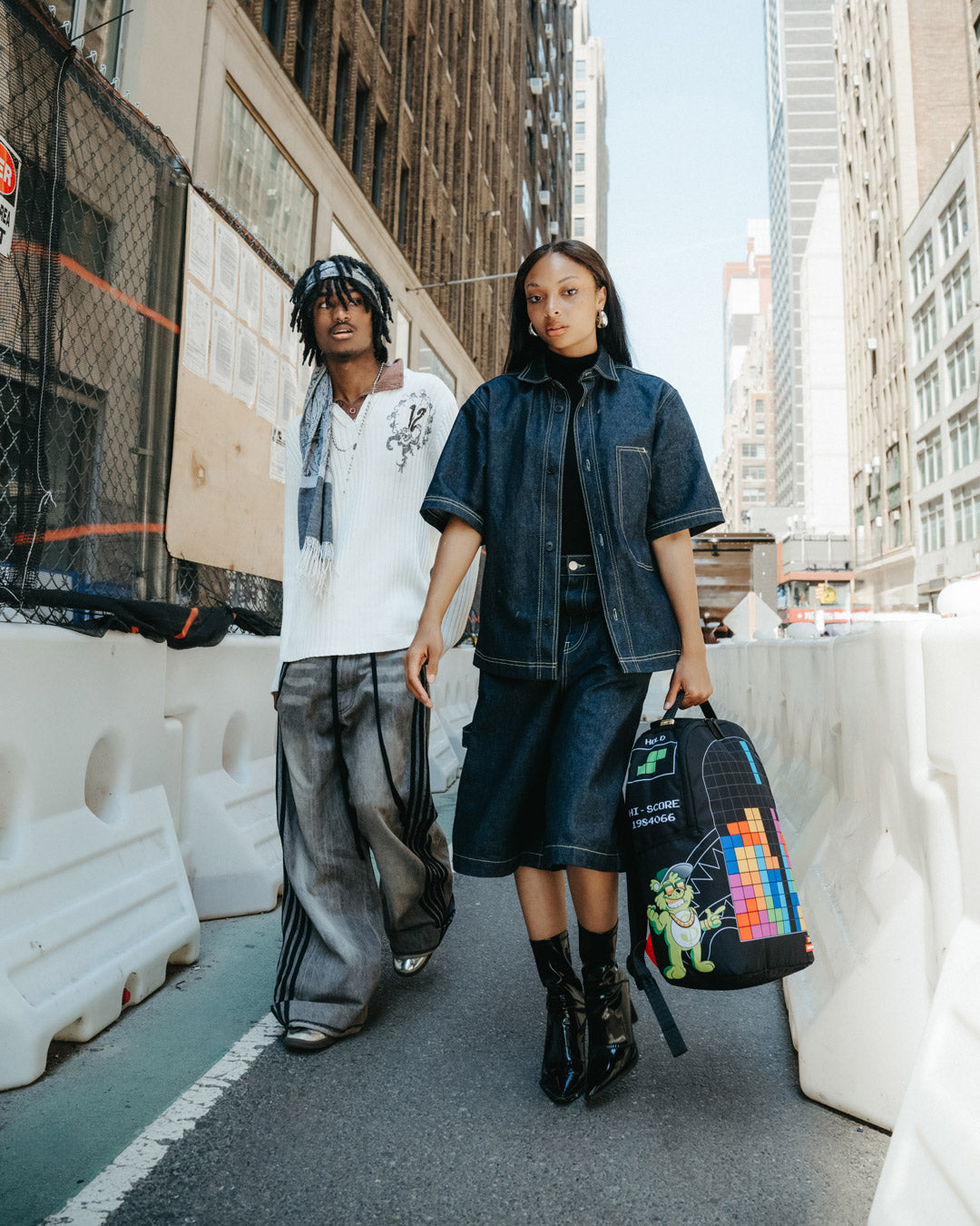 TETRIS WITH DIABLO AND MONEY BEAR BACKPACK - Image 8