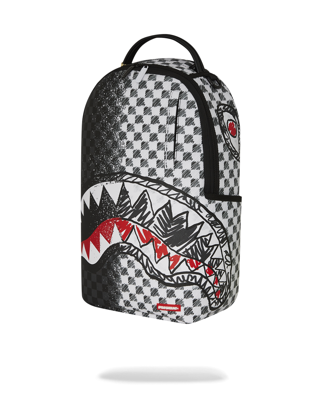 SCRIBBLE DRIBBLE CHECK BACKPACK - Image 9