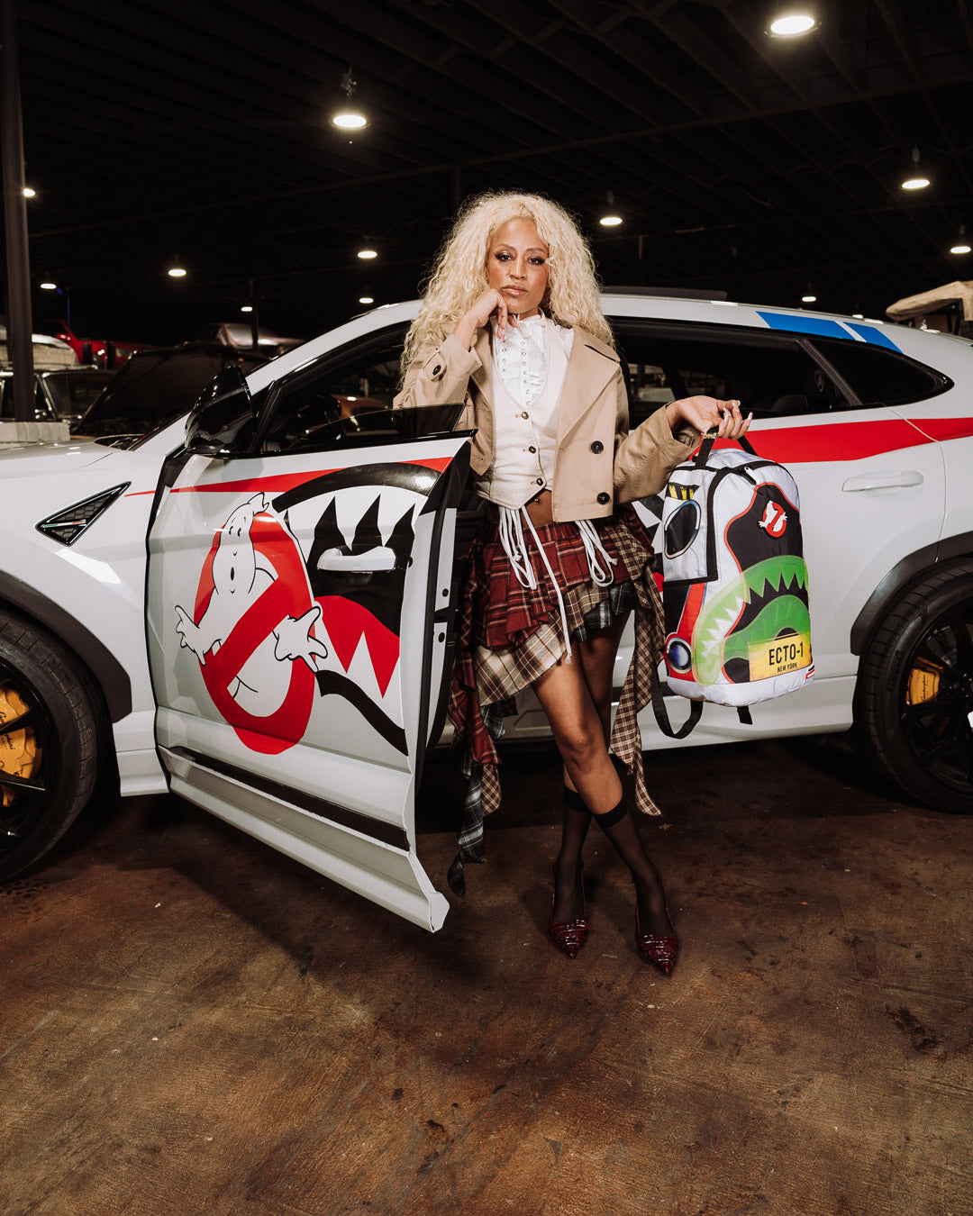 GHOSTBUSTERS ECTO-SHARK BACKPACK - Image 4