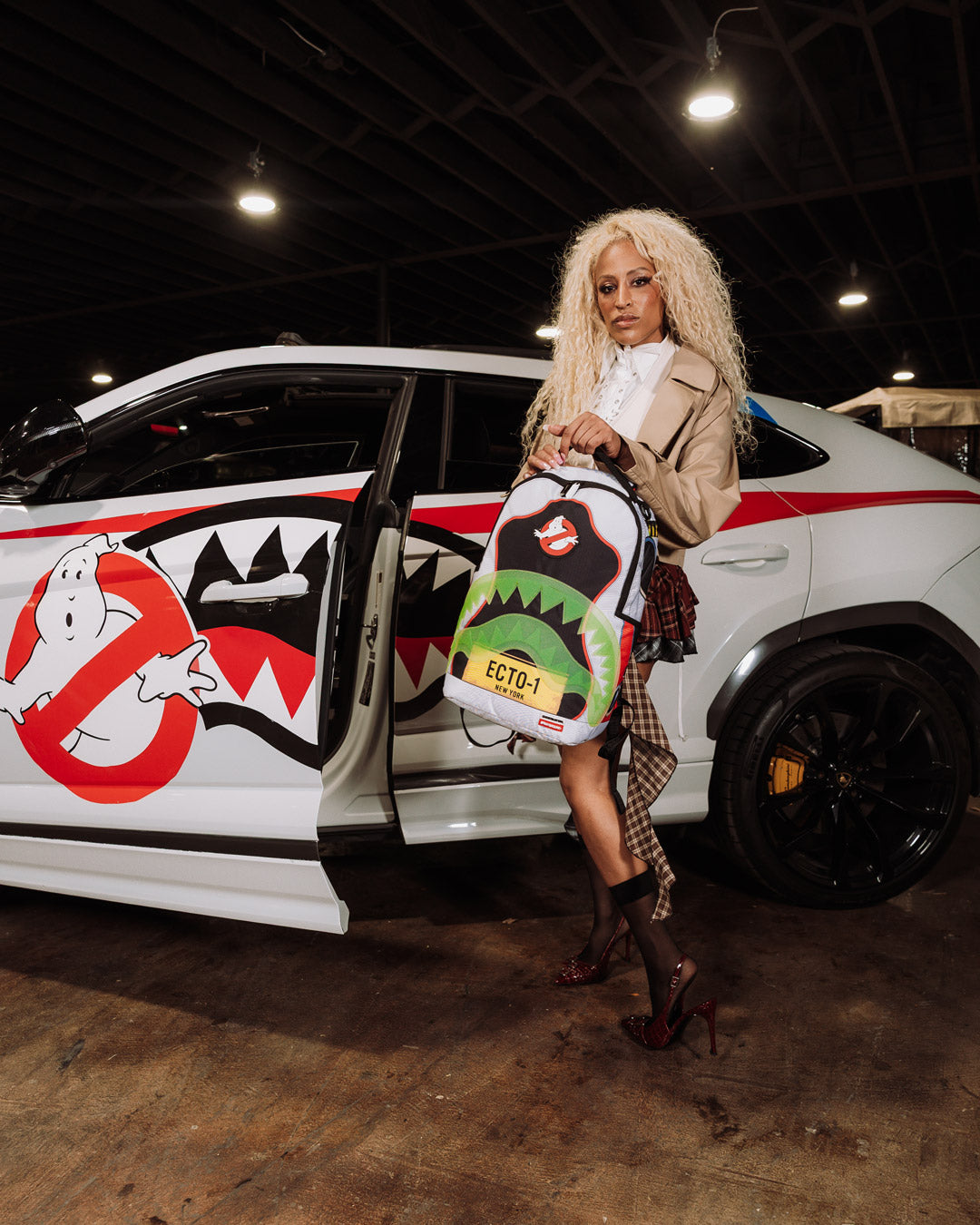 GHOSTBUSTERS ECTO-SHARK BACKPACK - Image 2