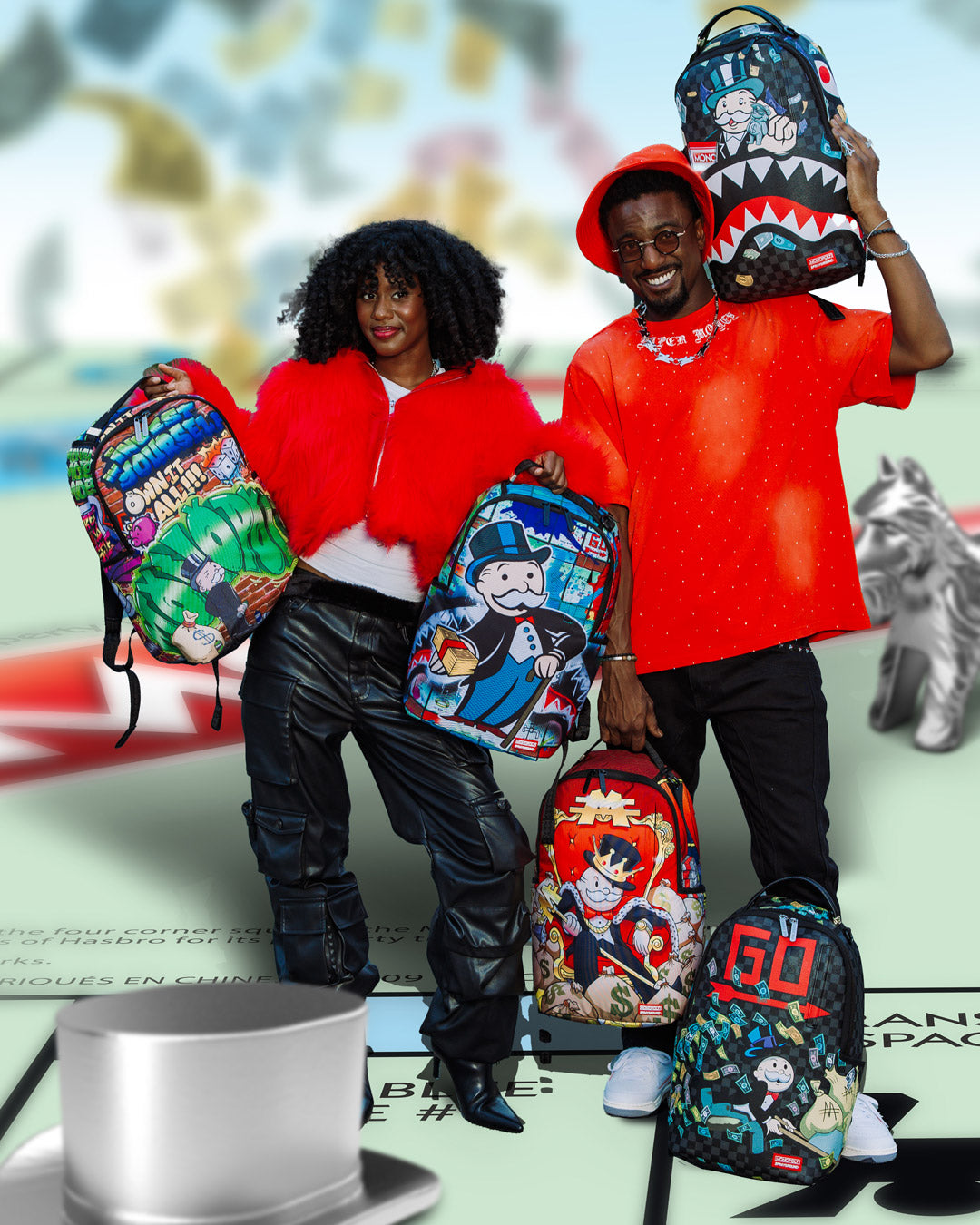 MONOPOLY MONEY MOVES BACKPACK - Image 7