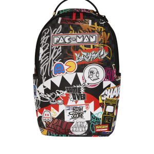 PACMAN LEVELED-UP ART BACKPACK