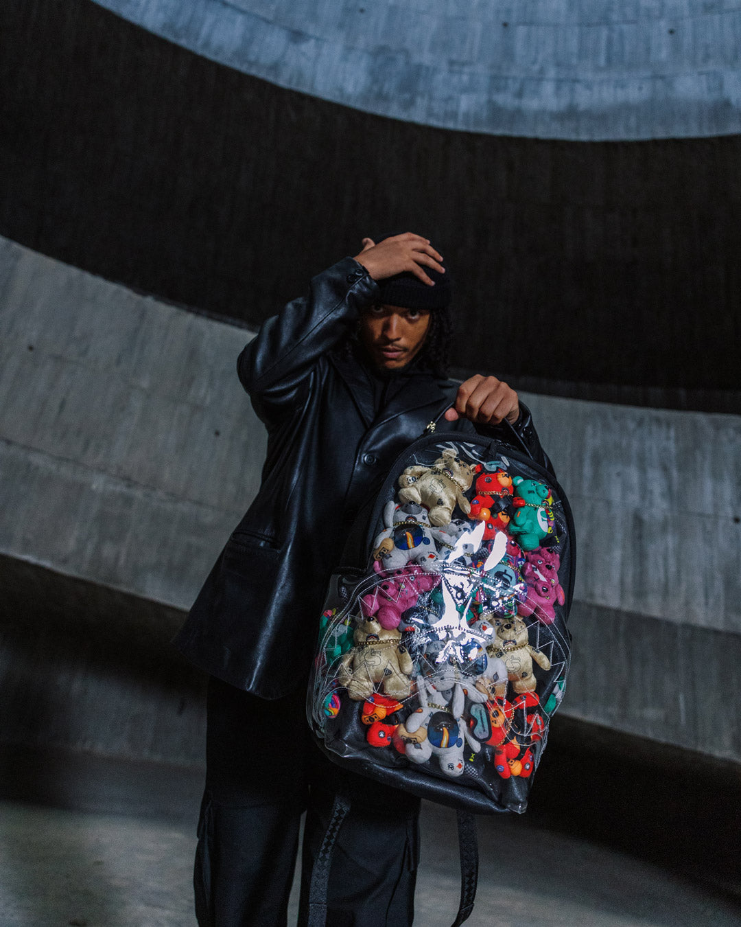 LEGIT BEARS STUFFED IN THIS BAG BACKPACK - Image 4