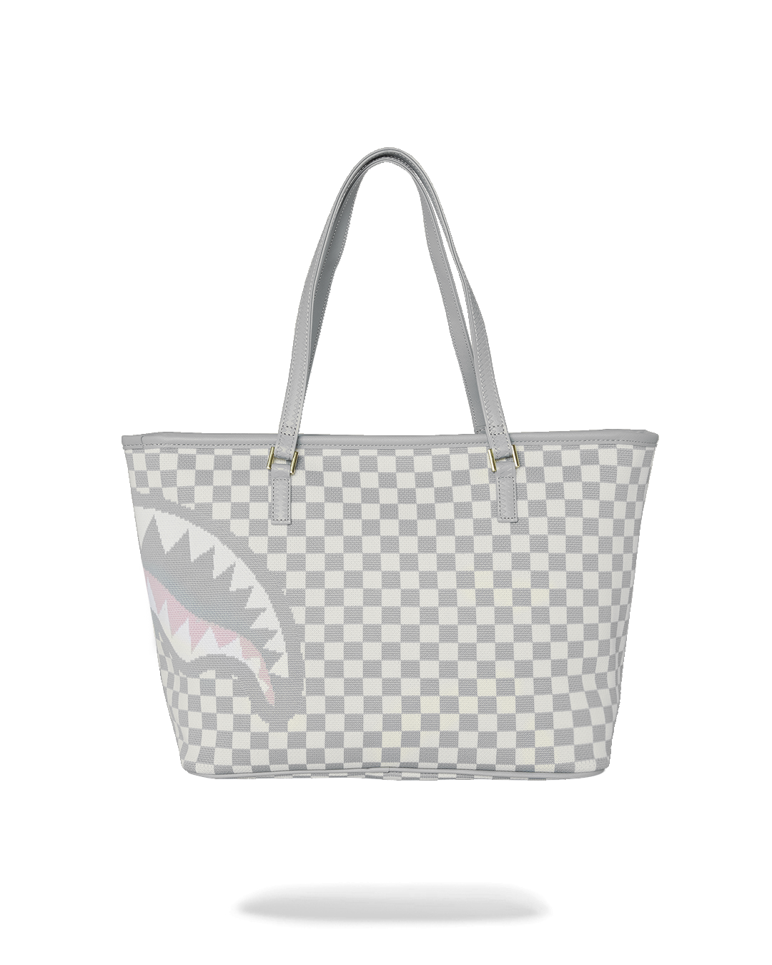 KNIT SHARKS IN PARIS IN CREAM TOTE - Image 5