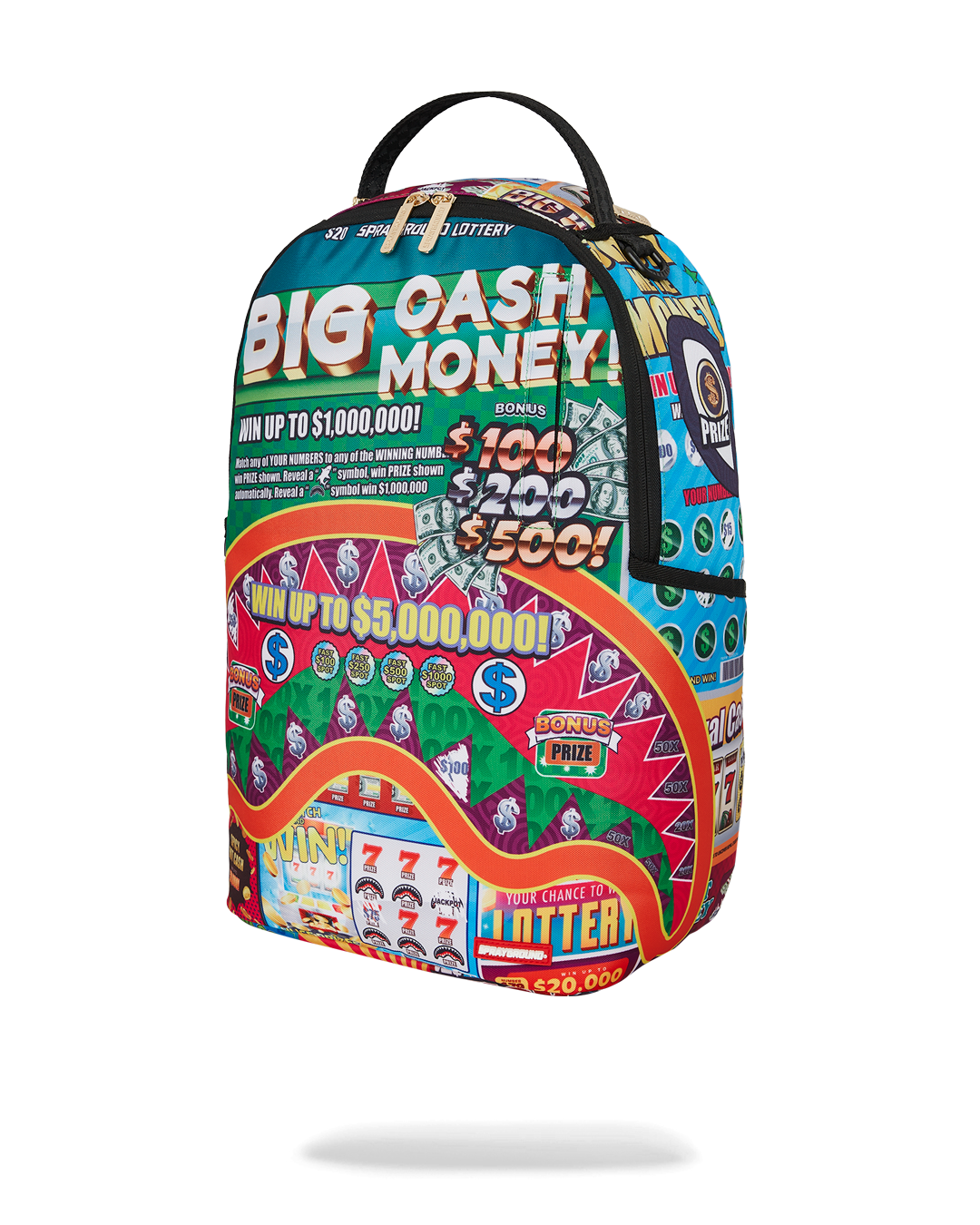 BIG MONEY BIG MONEY BACKPACK (COMES WITH SCRATCH OFF PLAYING CARD) - Image 9
